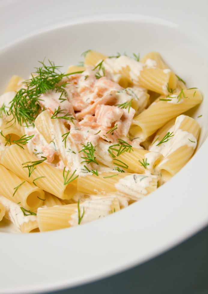 Pasta In Lachs Sahne Sosse Puderzuckerliebe